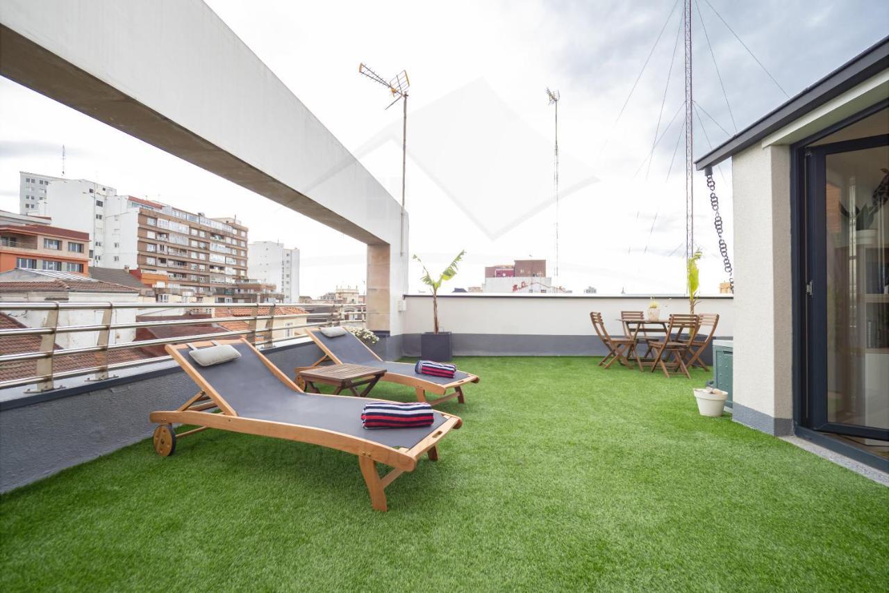 Palomar De Corrida Atico Con Terraza By Silastur Gijon Exterior photo